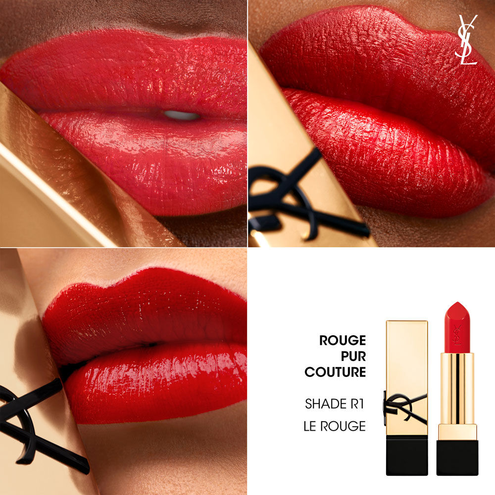 INDULGE IN COUTURE SATIN LIP WEAR WITH THE NEW ROUGE PUR COUTURE