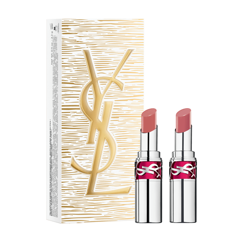 ♡【未使用品】YSL ルージュ2点セット YSL Loveshine Candy Glaze Duo Holiday Set | YSL Beauty