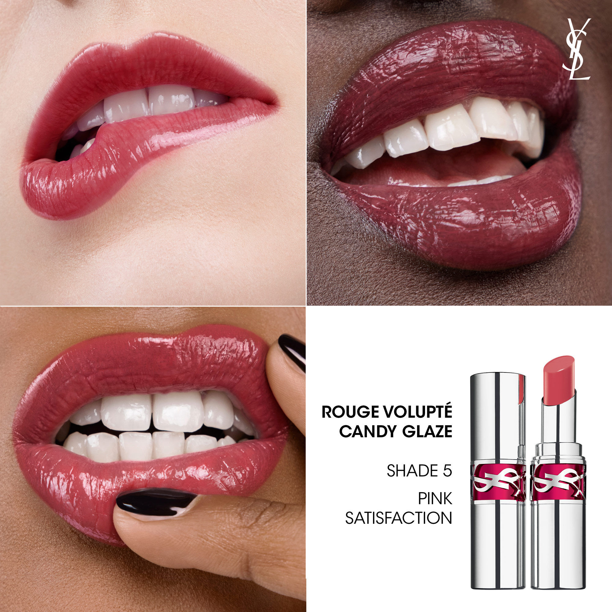 LoveShine Candy Glaze Sheer shine lip balm YSL Beauty