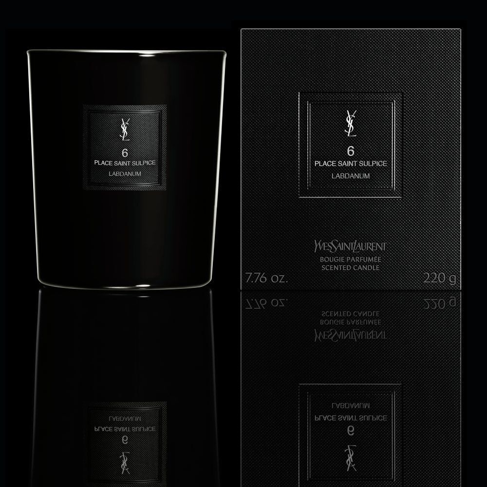 6 Place Saint Sulpice candle: Labdanum & leather accord | YSL Beauty