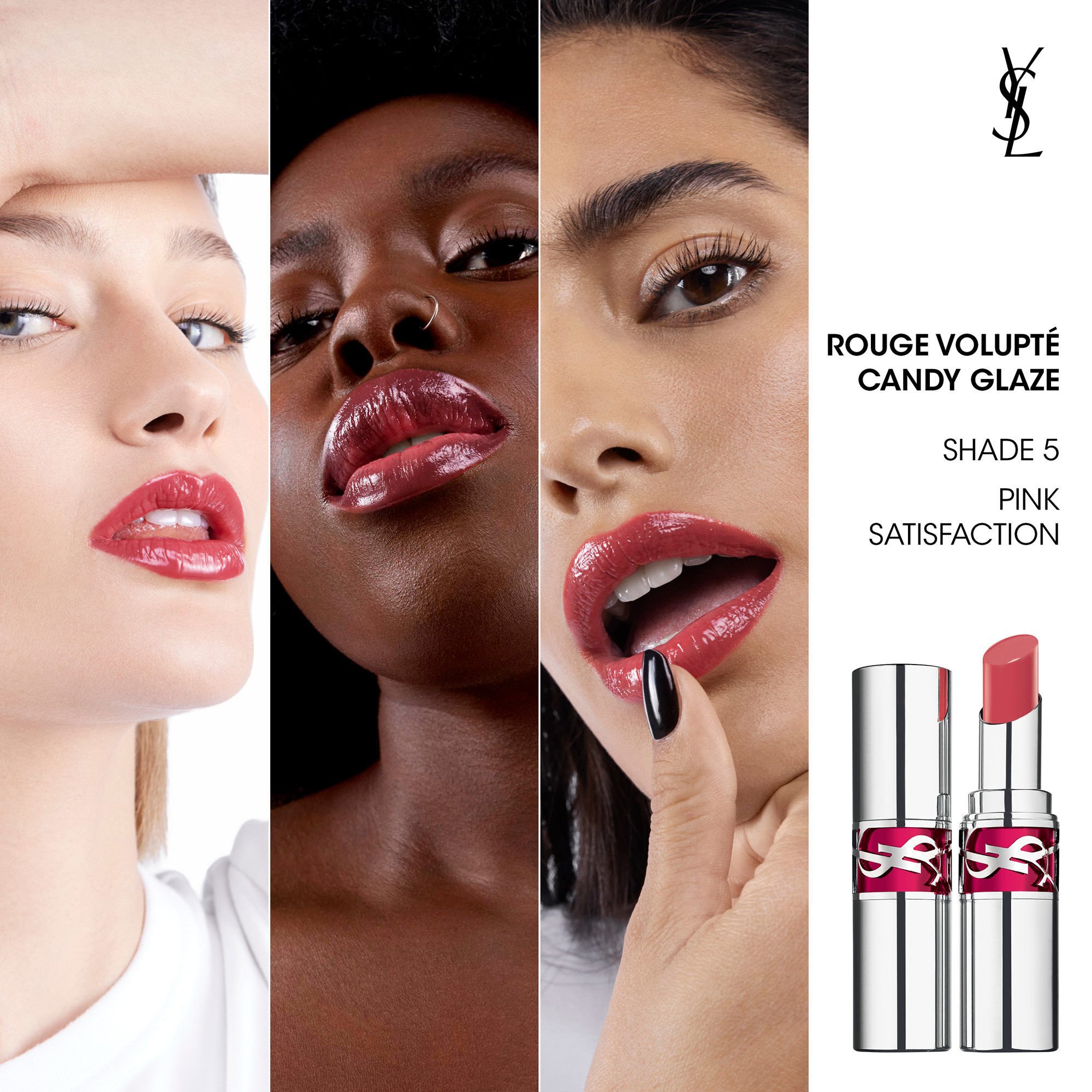 LoveShine Candy Glaze Sheer shine lip balm YSL Beauty