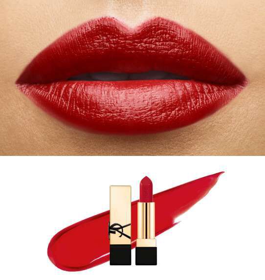 Ysl red lipstick rouge pur couture outlet