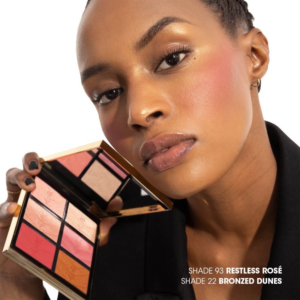 Discover the Couture Face Palette – Golden Oasis | YSL