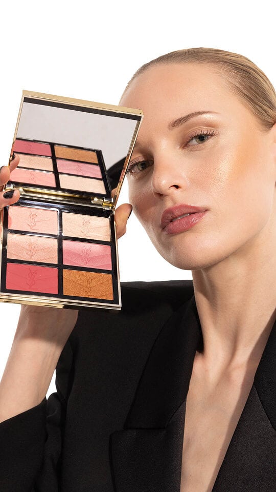 Discover the Couture Face Palette – Golden Oasis | YSL